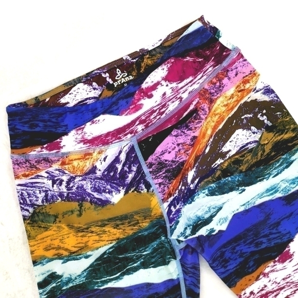 PrAna Women's M Boho Cropped Athletic Yoga Pants - Picture 3 of 8